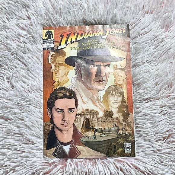 RARE DARK HORSE COMICS #1
INDIANA JONES AND THE
KINGDOM OF THE CRYSTAL SKULL - Picture 1 of 3